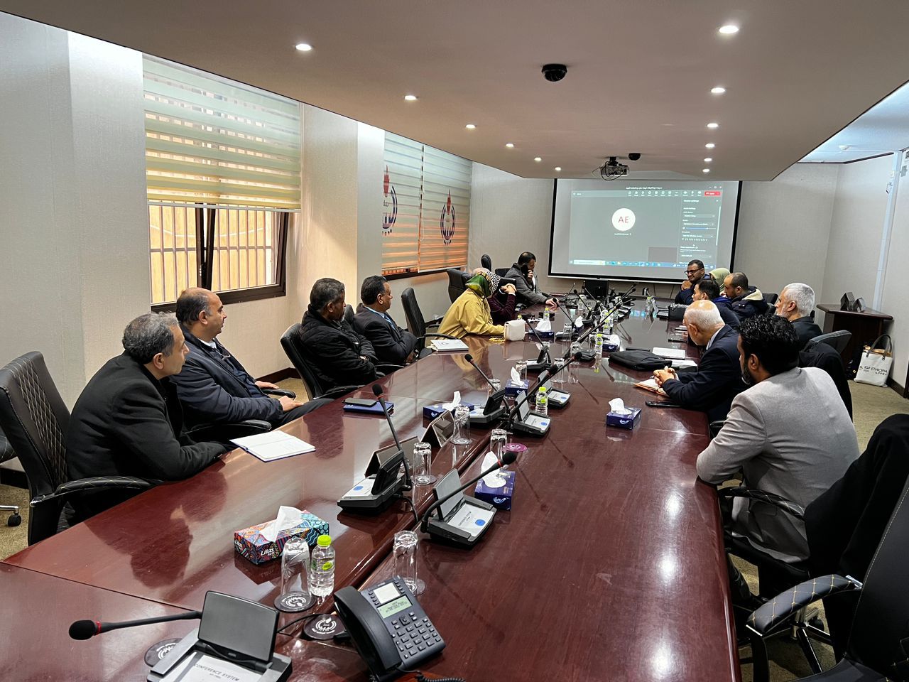 The National Oil Corporation discusses ways of collaboration with LOITC 