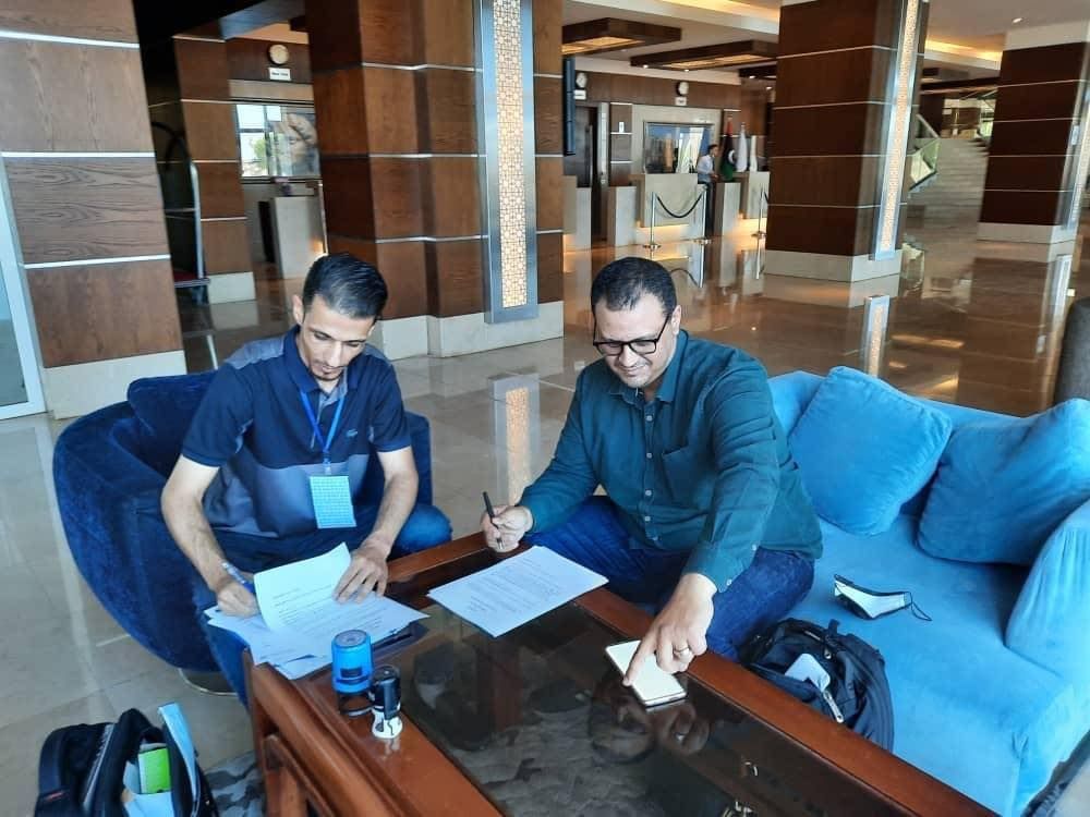 Signing a Memorandum of Understanding with BIT Organization