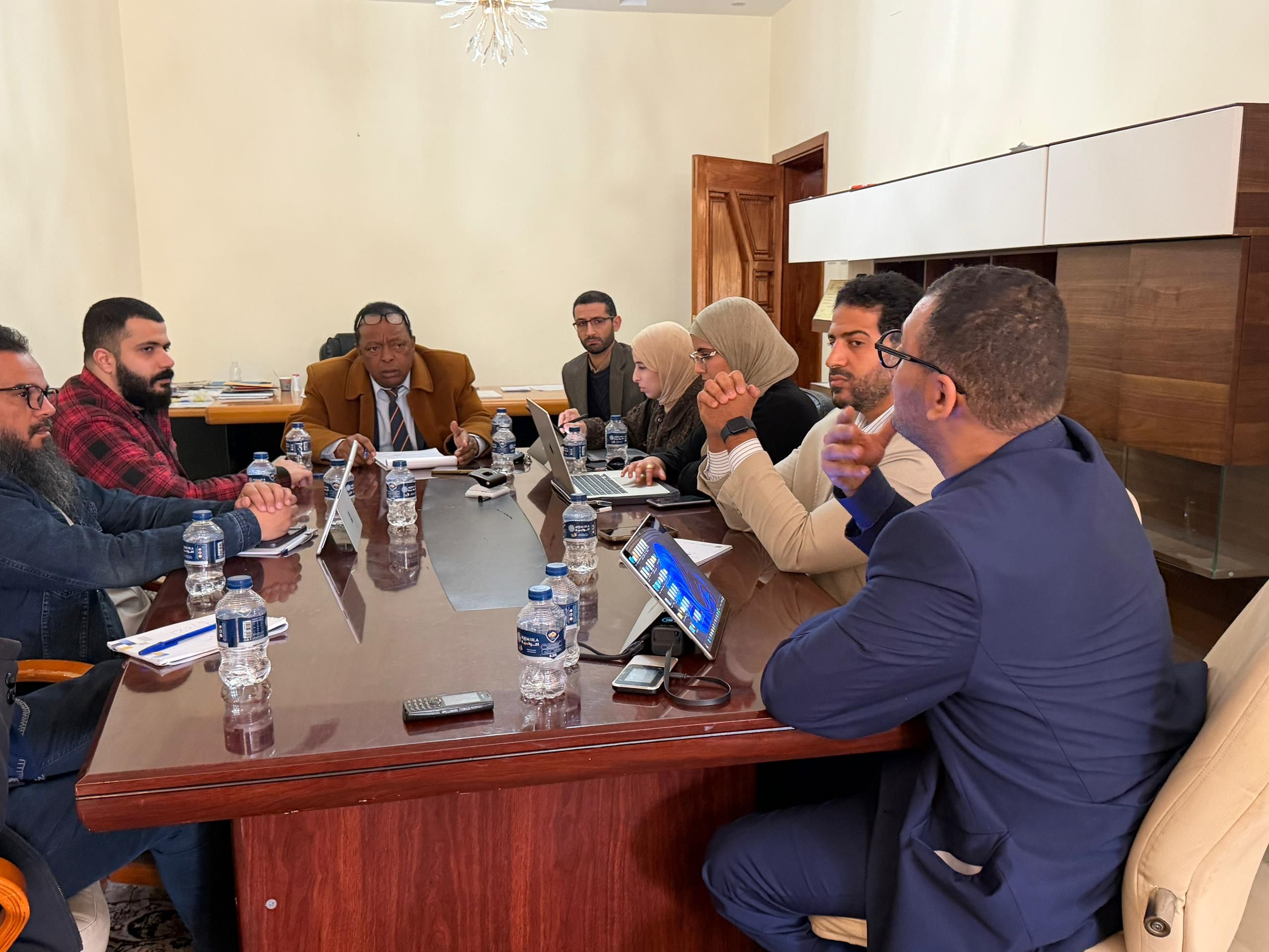 🌐 The Libyan Technology Foundation Strengthens Partnership with the Civil Society Commission to Support Digital Transformation