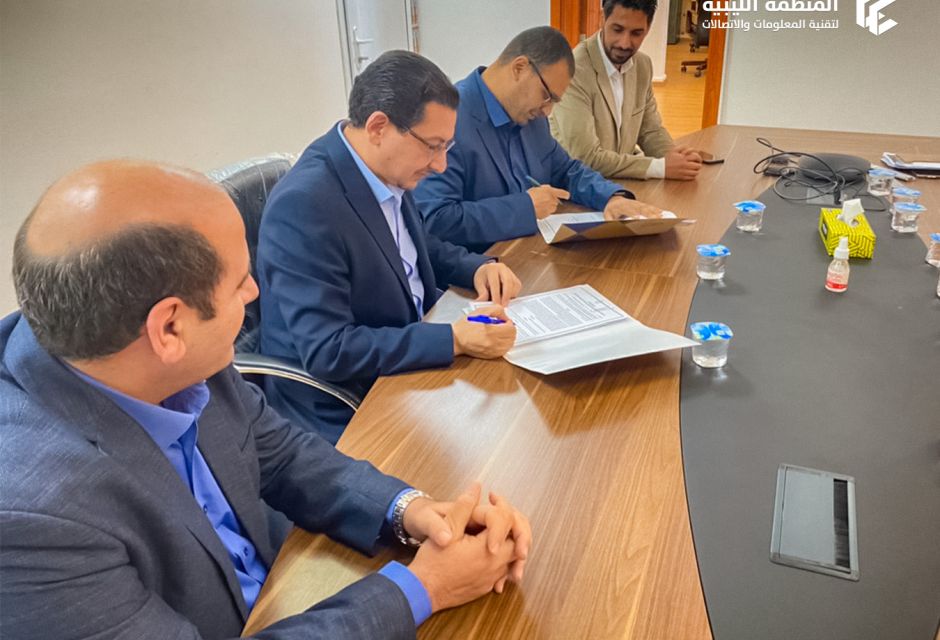 Signing a cooperation agreement with the Libyan Audit Bureau 