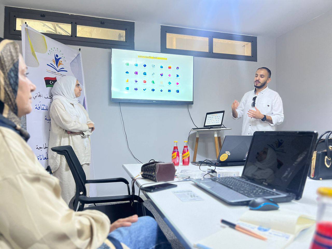 Empowering Youth: Trainees of the Libyan Technology Foundation Lead a Training Workshop with “Zidni Ilman”