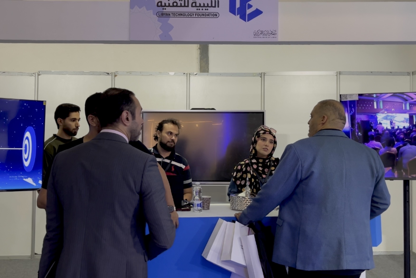 Libyan Technology Foundation concluded its participation in the Digital Transformation and Electronic Payment Exhibition Libyan Technology Foundation concluded its participation in the Digital Transformation and Electronic Payment Exhibition