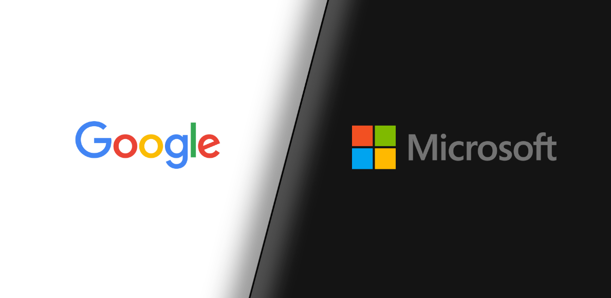 Google and Microsoft