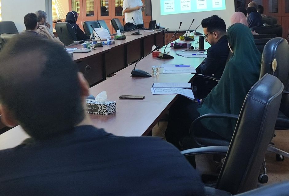 Information security and integrity. Capacity building 