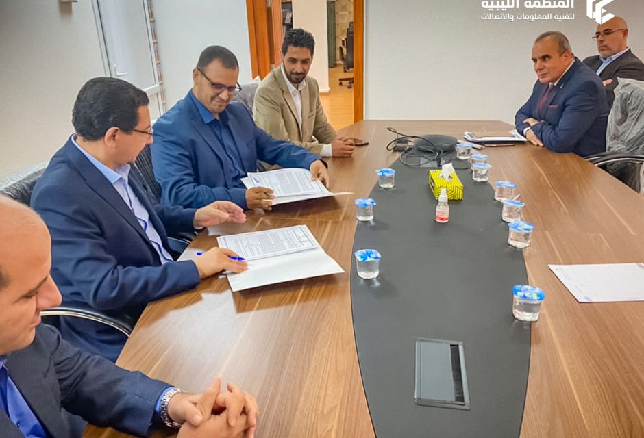 توقيع اتفاقية تعاون مع ديوان المحاسبة الليبي توقيع اتفاقية تعاون مع ديوان المحاسبة الليبي - المؤسسة الليبية للتقنية