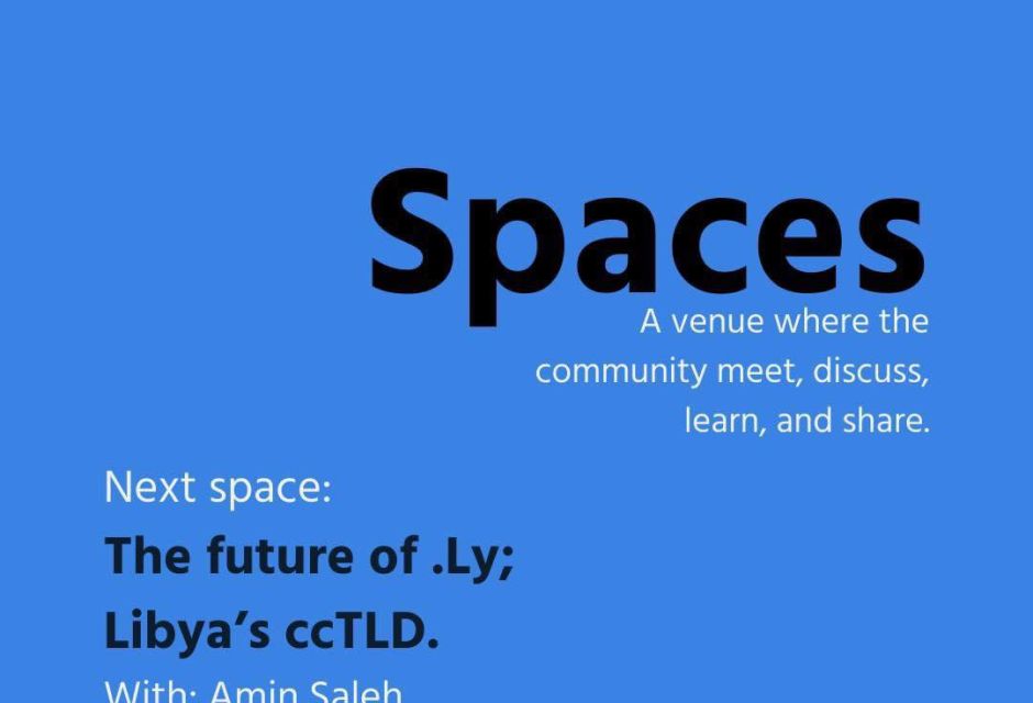 اطلاق أولى جلسات مشروع Spaces بالشراكة مع مجتمع الأنترنت - ليبيا اطلاق أولى جلسات مشروع Spaces بالشراكة مع مجتمع الأنترنت - ليبيا - المؤسسة الليبية للتقنية
