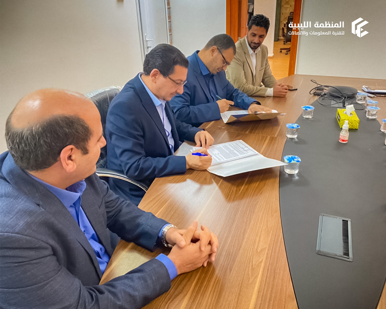 توقيع اتفاقية تعاون مع ديوان المحاسبة الليبي - المؤسسة الليبية للتقنية