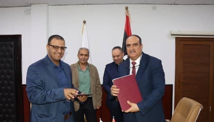 توقيع اتفاقية تعاون مع الهيئة الليبية للبحث العلمي توقيع اتفاقية تعاون مع الهيئة الليبية للبحث العلمي - المؤسسة الليبية للتقنية