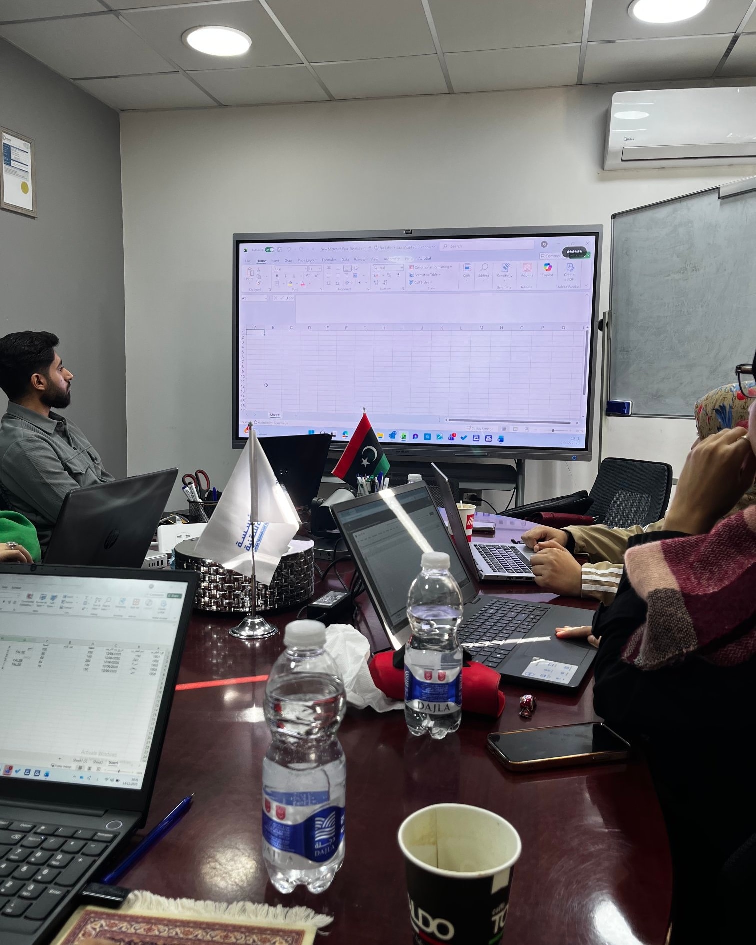 الأسبوع الثالث من برنامج التدريب المهني – النسخة الخامسة - المؤسسة الليبية للتقنية