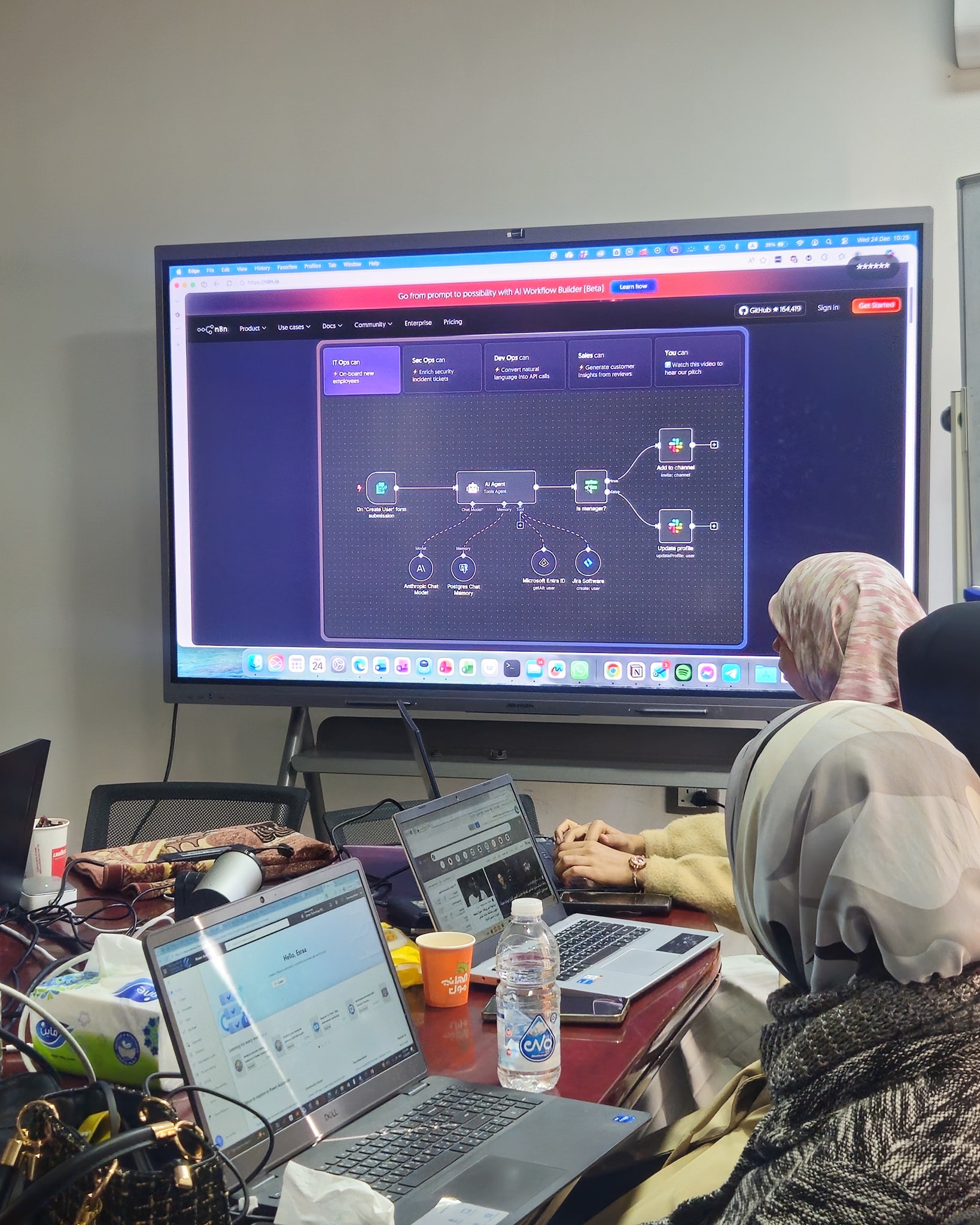 الأسبوع الثالث من برنامج التدريب المهني – النسخة الخامسة - المؤسسة الليبية للتقنية