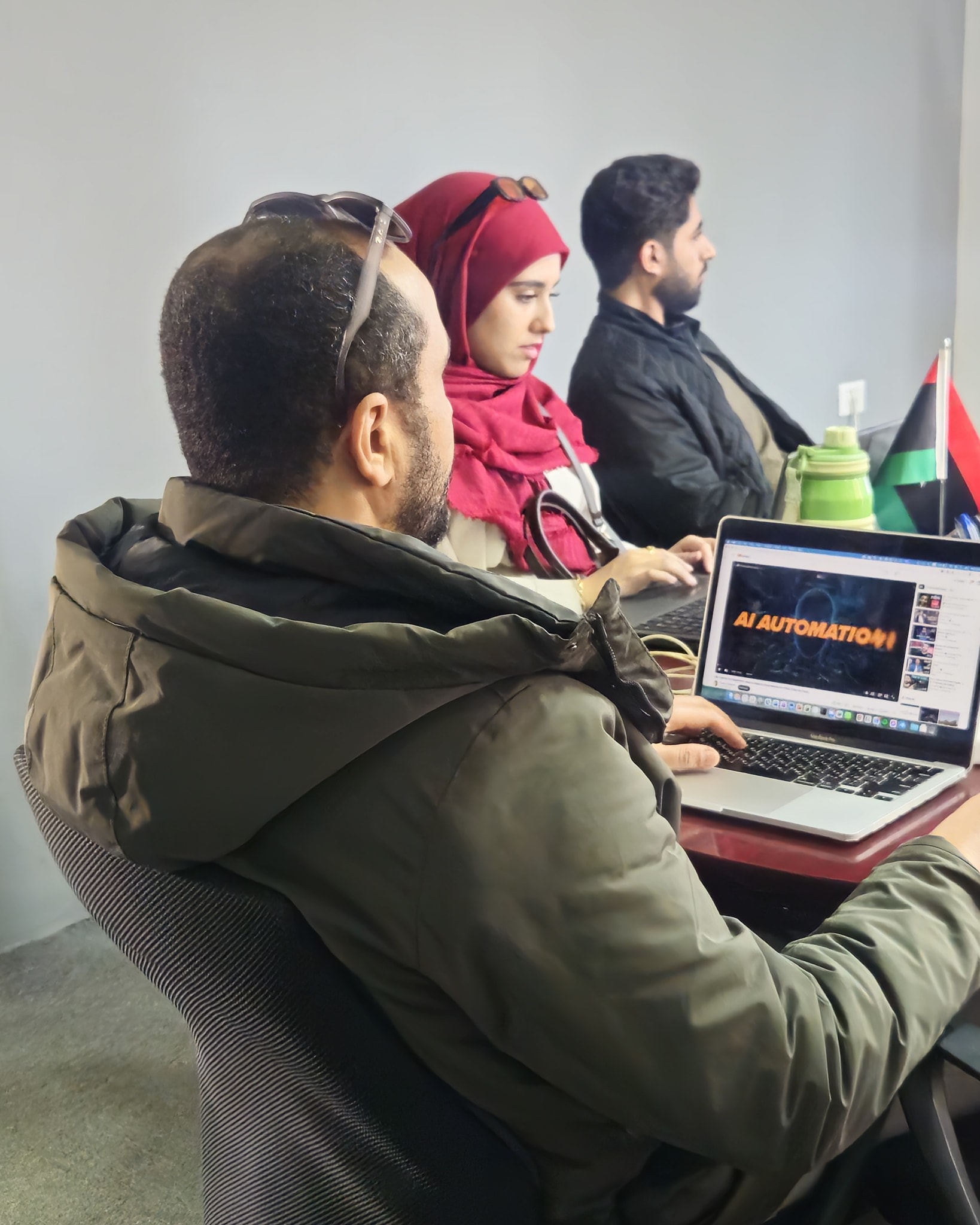 الأسبوع الثالث من برنامج التدريب المهني – النسخة الخامسة - المؤسسة الليبية للتقنية