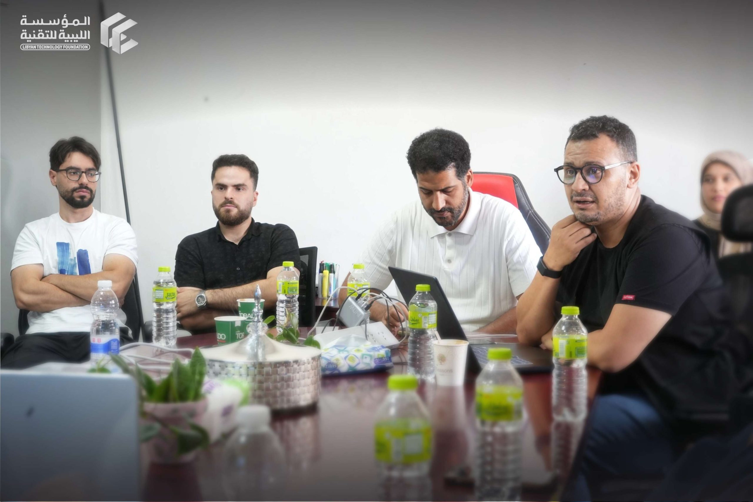 اجتماع متابعة الخطة السنوية - المؤسسة الليبية للتقنية