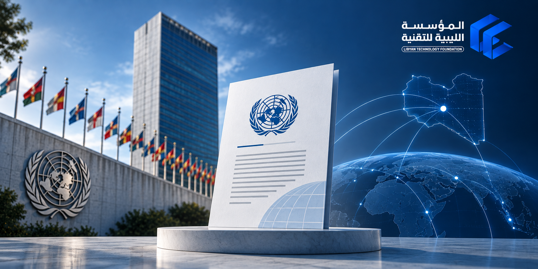 المؤسسة الليبية للتقنية تسهم في الحوار العالمي للأمم المتحدة بشأن حوكمة الذكاء الاصطناعي المؤسسة الليبية للتقنية تسهم في الحوار العالمي للأمم المتحدة بشأن حوكمة الذكاء الاصطناعي