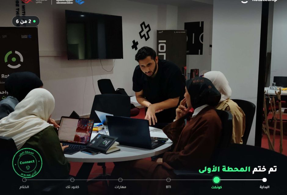 اختتام المرحلة الأولى من رحلة Rotateship | بنغازي - المؤسسة الليبية للتقنية