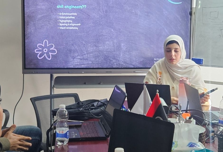 الأسبوع الرابع من برنامج التدريب المهني – النسخة الخامسة - المؤسسة الليبية للتقنية