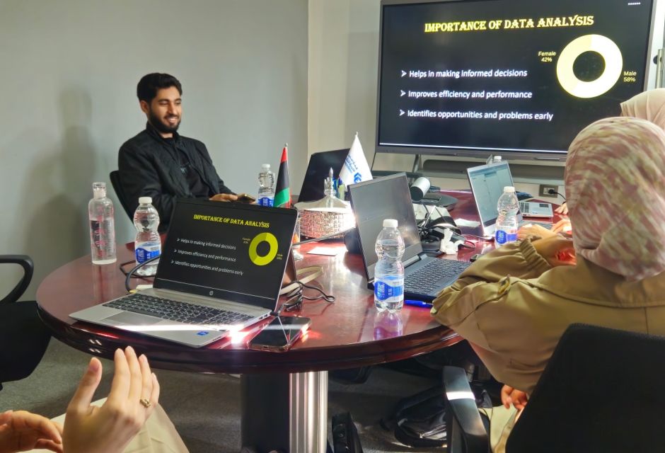 الأسبوع الثالث من برنامج التدريب المهني – النسخة الخامسة - المؤسسة الليبية للتقنية