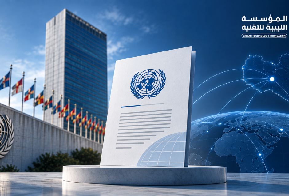 المؤسسة الليبية للتقنية تسهم في الحوار العالمي للأمم المتحدة بشأن حوكمة الذكاء الاصطناعي المؤسسة الليبية للتقنية تسهم في الحوار العالمي للأمم المتحدة بشأن حوكمة الذكاء الاصطناعي - المؤسسة الليبية للتقنية