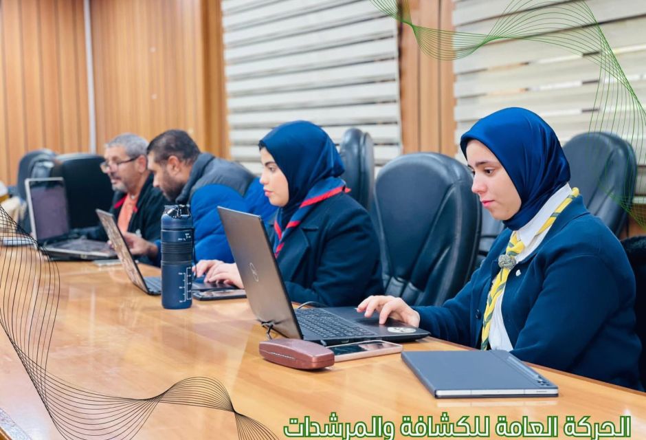 ورش تدريبية للحركة العامة للكشاف - المؤسسة الليبية للتقنية