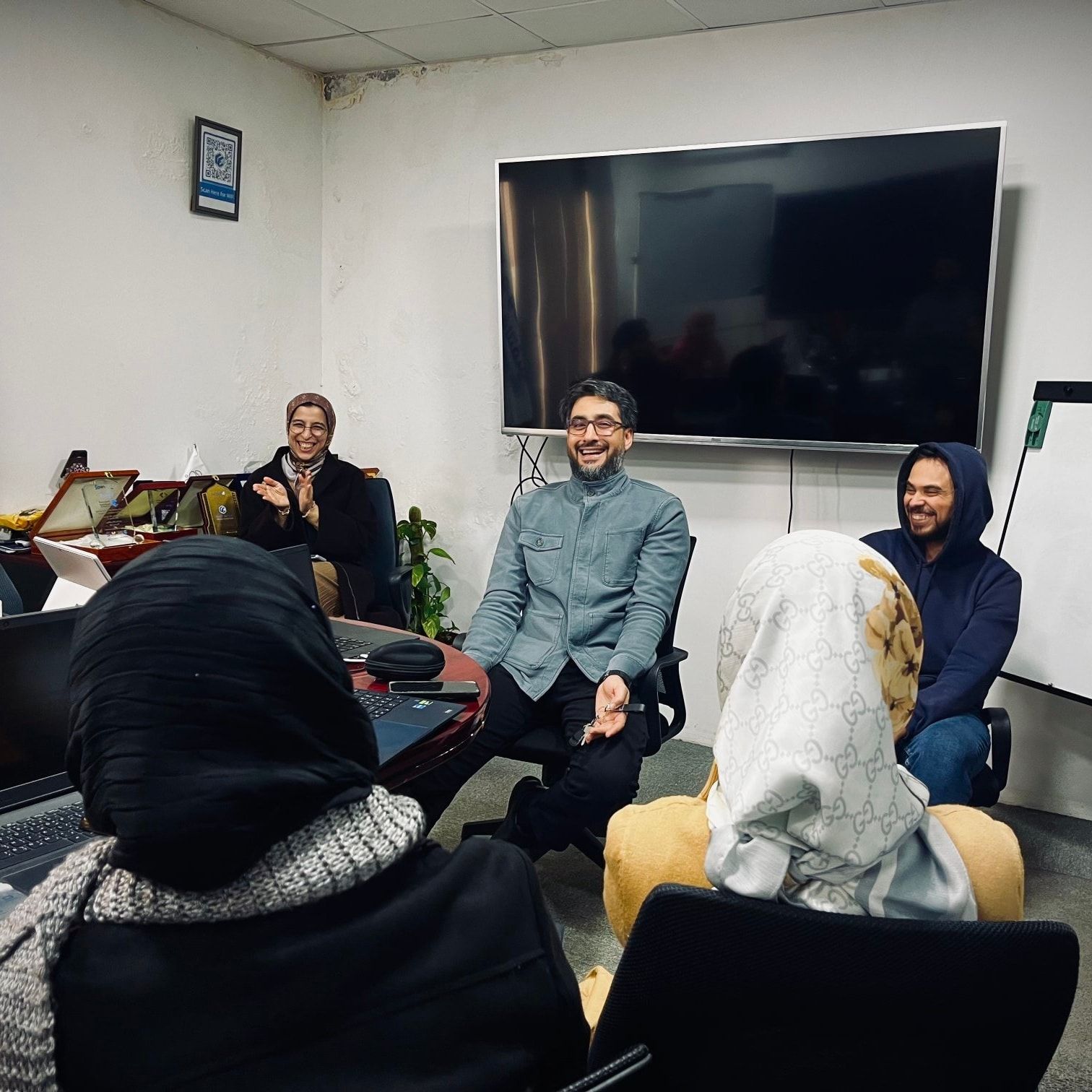 الأسبوع الأول من برنامج التدريب المهني - النسخة الخامسة - المؤسسة الليبية للتقنية