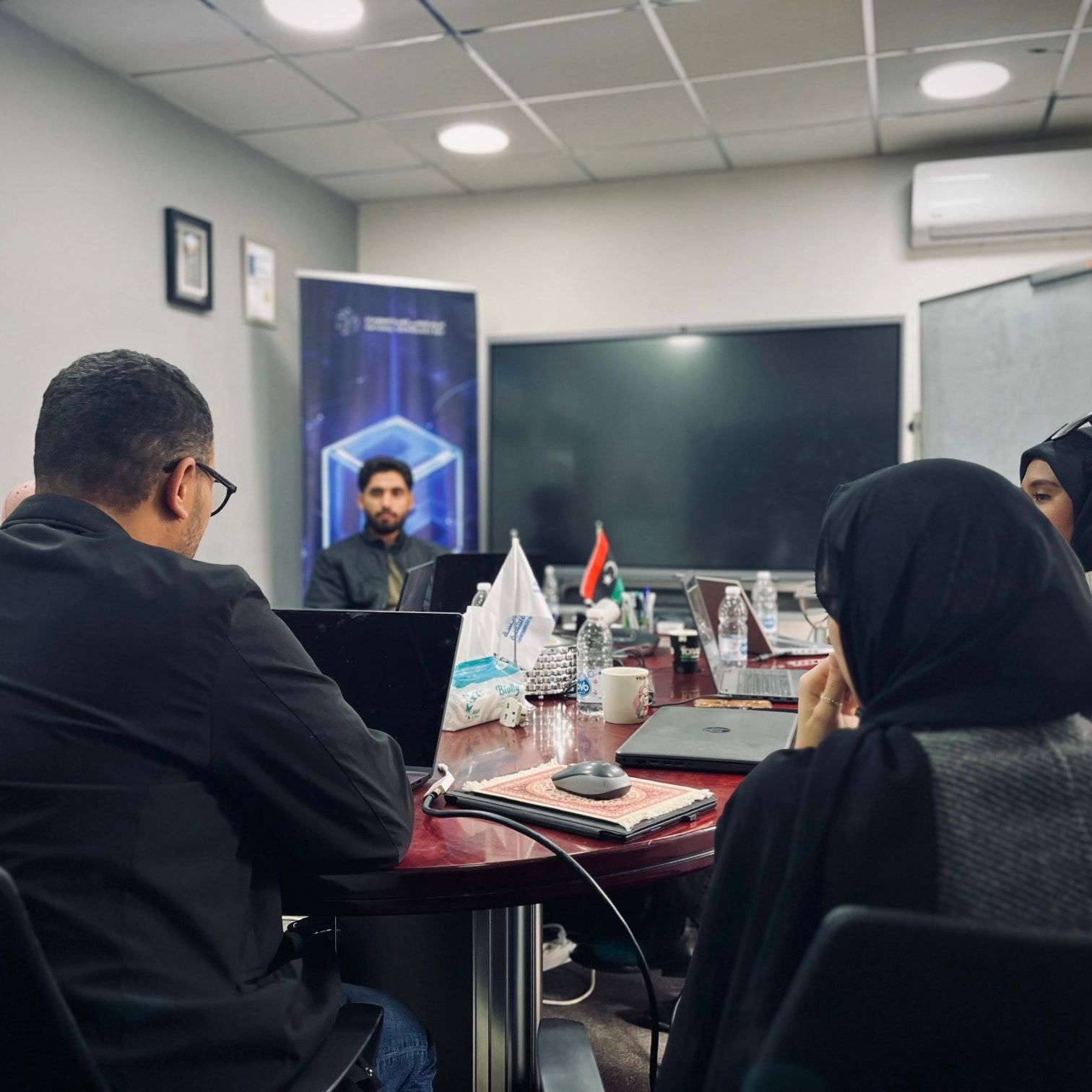 الأسبوع الأول من برنامج التدريب المهني - النسخة الخامسة - المؤسسة الليبية للتقنية