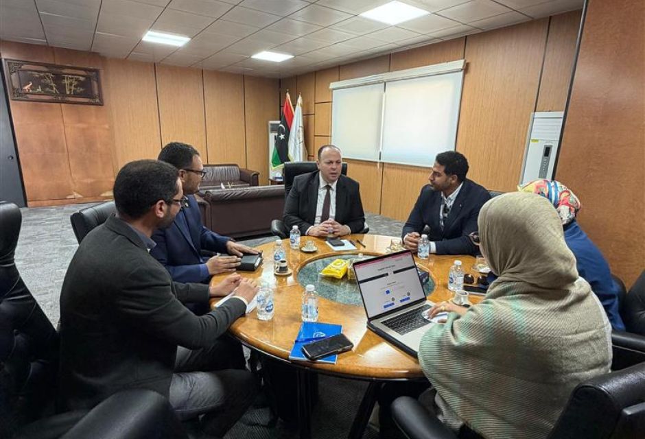 اجتماع مثمر مع الهيئة العامة للاتصالات والمعلوماتية - المؤسسة الليبية للتقنية