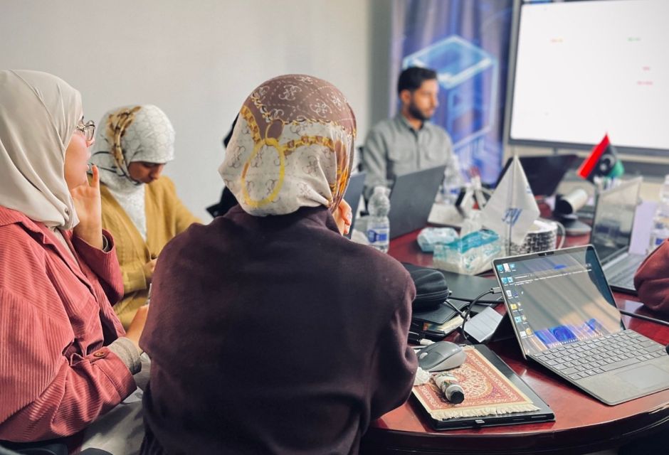 الأسبوع الأول من برنامج التدريب المهني - النسخة الخامسة - المؤسسة الليبية للتقنية