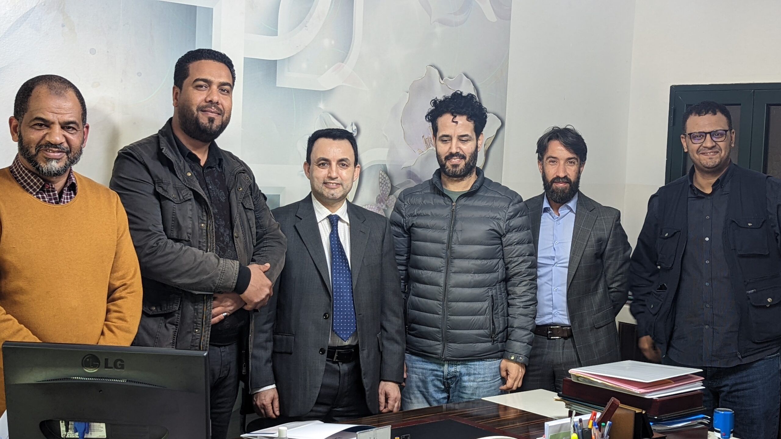 اتفاقية تعاون مع المجمع القانوني الليبي