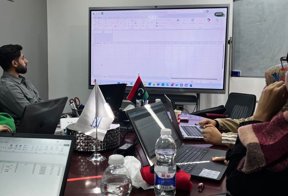 الأسبوع الثالث من برنامج التدريب المهني – النسخة الخامسة - المؤسسة الليبية للتقنية