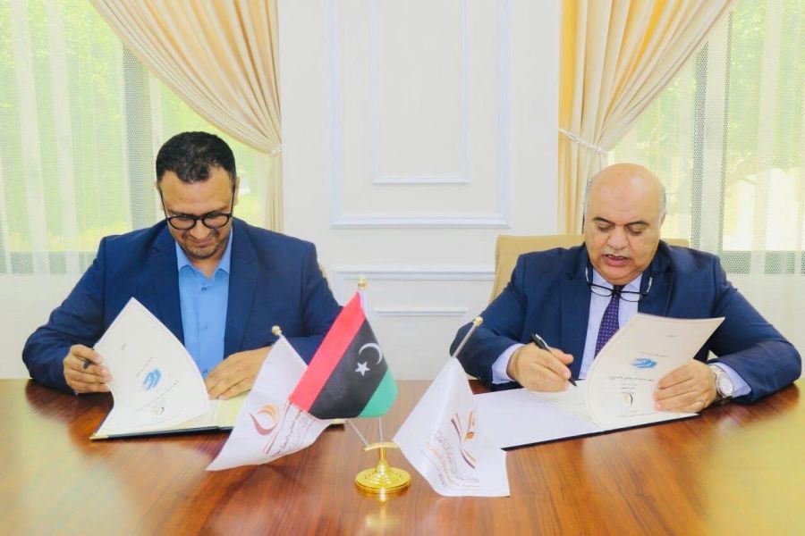 الأكاديمية الليبية توقع مذكرة تفاهم مشترك مع المؤسسة الليبية للتقنية