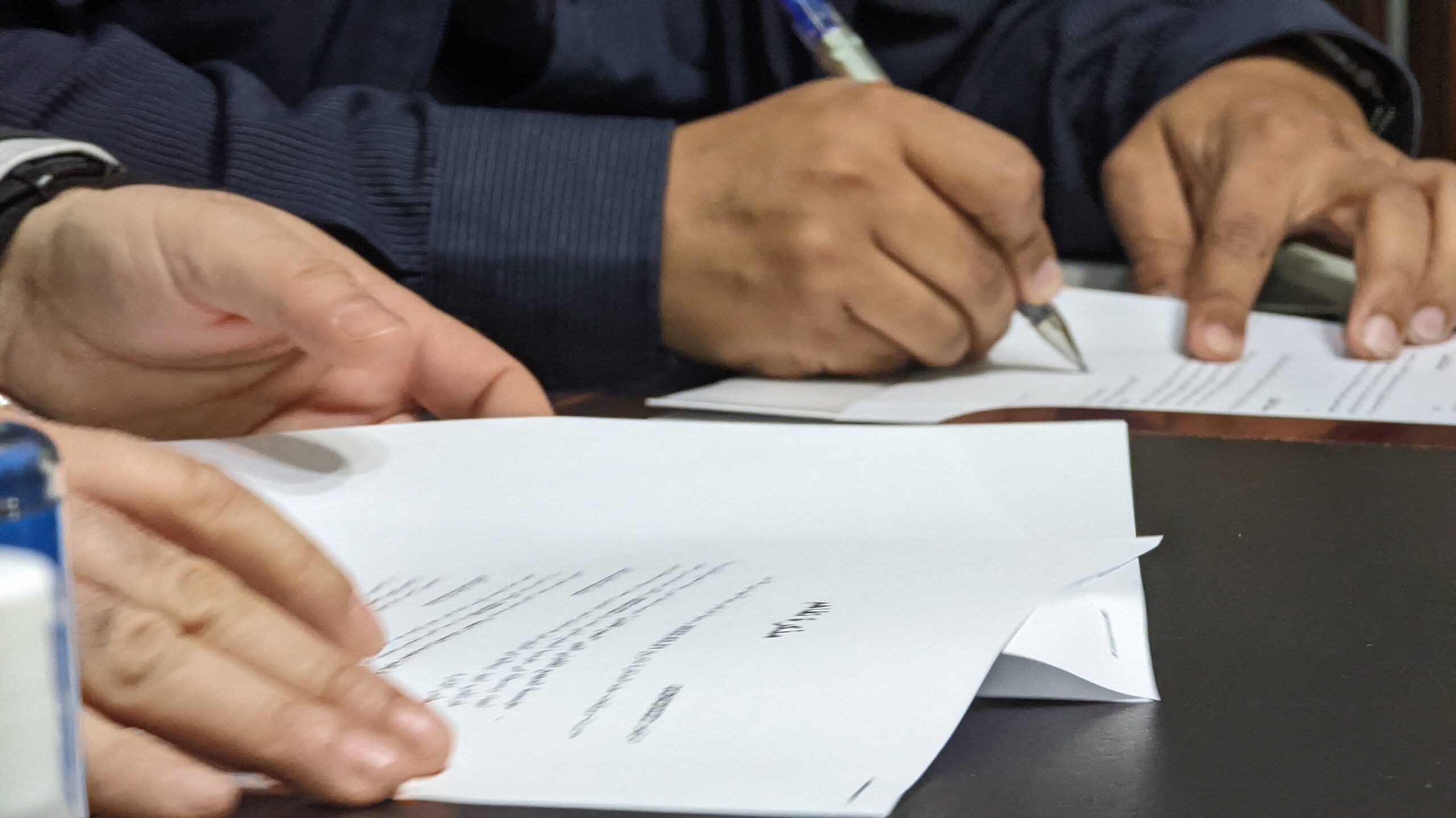 اتفاقية تعاون مع المجمع القانوني الليبي