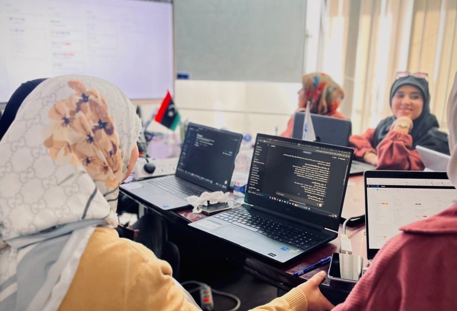 الأسبوع الأول من برنامج التدريب المهني - النسخة الخامسة - المؤسسة الليبية للتقنية