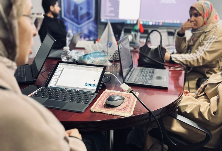 الأسبوع الأول من برنامج التدريب المهني - النسخة الخامسة - المؤسسة الليبية للتقنية